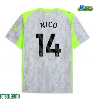 Manchester City Nico Gonzalez #14 Tredje Tröja 2025-26 Kortärmad